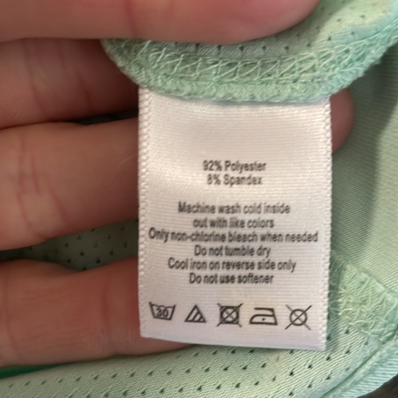 Alo CoolFit Mint Top - Picture 7 of 7